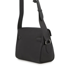 Load image into Gallery viewer, HERMES Kelly Messenger Black Togo Leather Size PM