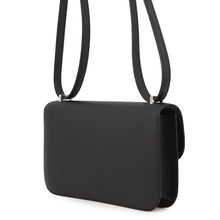将图像加载到图库查看器中,HERMES Constance Elan Miroir Black Epsom