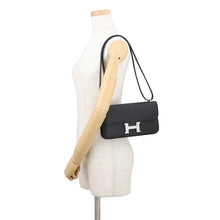 将图像加载到图库查看器中,HERMES Constance Elan Miroir Black Epsom
