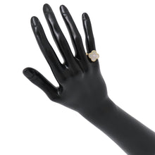 Load image into Gallery viewer, Van Cleef & Arpels Vintage Alhambra Ring Size 46/#6VCARA41146/VCARA41100 18K Yellow Gold