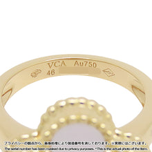 Load image into Gallery viewer, Van Cleef & Arpels Vintage Alhambra Ring Size 46/#6VCARA41146/VCARA41100 18K Yellow Gold