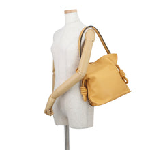 Load image into Gallery viewer, LOEWE Flamenco knot Yellow334.30.K63 Leather Size Small