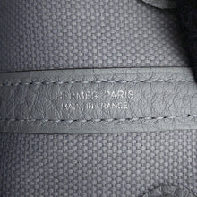 Load image into Gallery viewer, HERMES Garden Party Green Pantan Toile Military Negonda Leather Size TPM