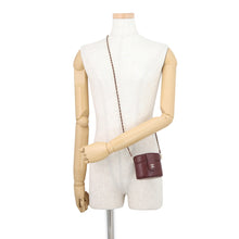 Load image into Gallery viewer, CHANEL Matelasse Small Vanity Chain Shoulder Bag BurgundyAP1573 Lambskin