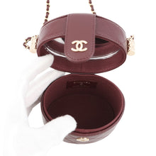 Load image into Gallery viewer, CHANEL Matelasse Small Vanity Chain Shoulder Bag BurgundyAP1573 Lambskin