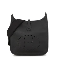 Load image into Gallery viewer, HERMES Evelyne3 Black Taurillon Clemence Size PM