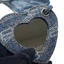 Load image into Gallery viewer, BALENCIAGA Le Cagoule Shoulder Bag Blue671309 Cotton Size XS