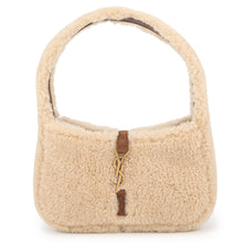 Load image into Gallery viewer, SAINT LAURENT PARIS Boa Handbag Beige/Brown760375 Mouton Leather