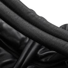 Load image into Gallery viewer, SAINT LAURENT PARIS Wide Logo Puffer Boston Bag Black797640 Leather