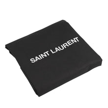 Load image into Gallery viewer, SAINT LAURENT PARIS Wide Logo Puffer Boston Bag Black797640 Leather