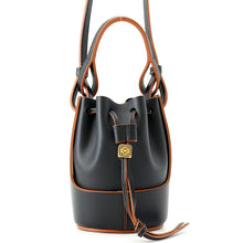Load image into Gallery viewer, LOEWE Balloon Bag Black/TanA710R85X01 1100 Leather Size Nano