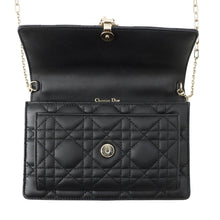 Load image into Gallery viewer, Dior Cannage My Dior Daily Chain Pouch BlackS0937ONMJ_M900 Lambskin