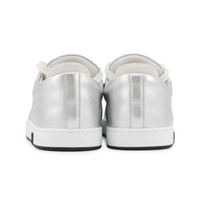 Load image into Gallery viewer, HERMES Sneakers Kid ArgentH261027Z 52375 Chèvre Metallize Size 37.5