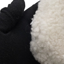 Load image into Gallery viewer, FENDI Rice ball keychain White/Black7AP080 Karung snake leather, sheep fur