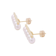 Load image into Gallery viewer, TASAKI Balance Plus EarringE-3842-18KYG 18K Yellow Gold
