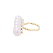 将图像加载到图库查看器中,TASAKI Balance Signature Ring Size Approximately size 8.5R-4398-18KYG 18K Yellow Gold