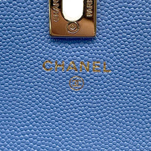 Load image into Gallery viewer, CHANEL Matelasse ChainShoulder Bag BlueAP4402 Caviar Leather