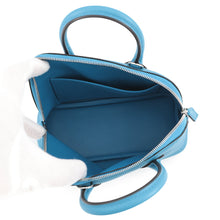 将图像加载到图库查看器中,HERMES Bolide 1923 Blue Zanzibar Evercolor Size Mini