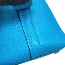将图像加载到图库查看器中,HERMES Bolide 1923 Blue Zanzibar Evercolor Size Mini