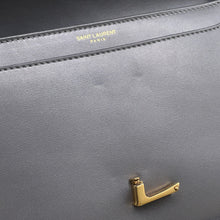 Load image into Gallery viewer, SAINT LAURENT PARIS Solferino Shoulder Bag Gray634305 Leather Size Medium