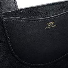 Load image into Gallery viewer, HERMES In the loop Black Taurillon Clemence Swift Leather Size 18