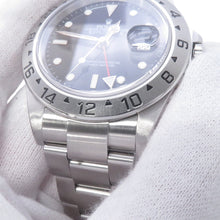 将图像加载到图库查看器中,ROLEX Explorer II W40mm Stainless Steel Black Dial16570