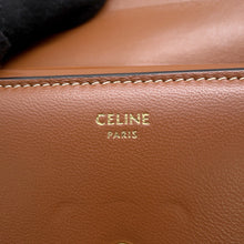 Load image into Gallery viewer, CELINE Triomphe Small Flap Wallet Brown10D783DPV Leather