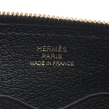 Load image into Gallery viewer, HERMES Zip Un Go To Go Chaine d'Ancre Black Evergrain