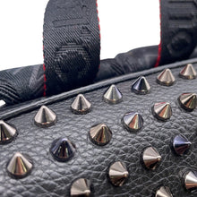 Load image into Gallery viewer, Christian Louboutin Explorer Funk Studded Backpack Black/Red3215038 Calf Leather Size Small