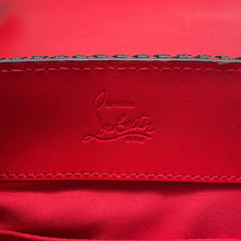 Load image into Gallery viewer, Christian Louboutin Explorer Funk Studded Backpack Black/Red3215038 Calf Leather Size Small