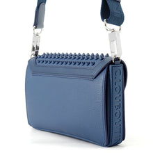 Load image into Gallery viewer, Christian Louboutin Explorer Funk Studded Shoulder Wallet Denim3235191 Calf Leather