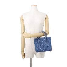Load image into Gallery viewer, Christian Louboutin Paloma Denim Top Handle Blue3245299 Denim Calf Leather Size Mini