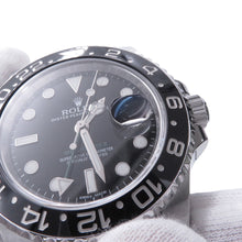 Load image into Gallery viewer, ROLEX GMT MasterII W40mm Stainless Steel Black Dial116710LN
