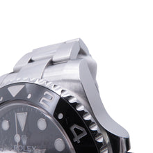 Load image into Gallery viewer, ROLEX GMT MasterII W40mm Stainless Steel Black Dial116710LN