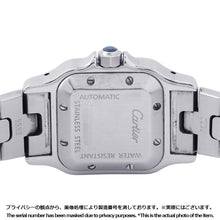 Load image into Gallery viewer, CARTIER Santos Galve SM Asia Limited Edition H35mm×W24mm Stainless Steel Pink DialW20062D6