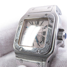 Load image into Gallery viewer, CARTIER Santos Galve SM Asia Limited Edition H35mm×W24mm Stainless Steel Pink DialW20062D6