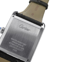 Load image into Gallery viewer, CARTIER Tank must LM H33.7mm×W25.5mm Stainless Steel Leather Silver DialWSTA0041