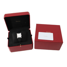 Load image into Gallery viewer, CARTIER Tank must LM H33.7mm×W25.5mm Stainless Steel Leather Silver DialWSTA0041