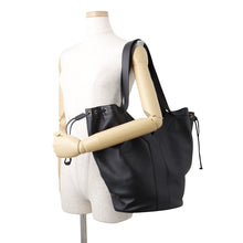 Load image into Gallery viewer, SAINT LAURENT PARIS YHobo Bag Black833160AAEZC1000 Calf Leather Size Large