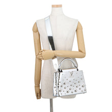 Load image into Gallery viewer, LOUIS VUITTON LVxYK Capucines Metal Dot SilverM21634 Leather Size BB