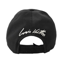 Load image into Gallery viewer, LOUIS VUITTON Cap LV League Size L NoirM5619L Cotton97% Polyurethane3%