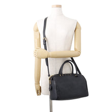 Load image into Gallery viewer, LOUIS VUITTON Speedy Bandouliere NM NoirM42401 Monogram Empreinte Leather Size 25
