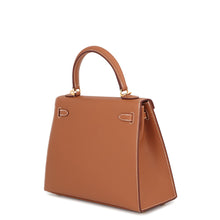 Load image into Gallery viewer, HERMES Kelly Sellier Gold Epsom Size 25