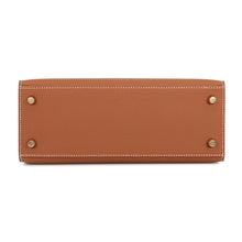 Load image into Gallery viewer, HERMES Kelly Sellier Gold Epsom Size 25