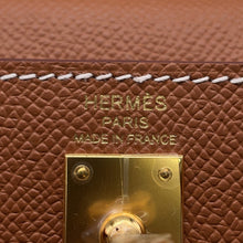 Load image into Gallery viewer, HERMES Kelly Sellier Gold Epsom Size 25