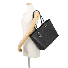将图像加载到图库查看器中,CHANEL On the Road Wild Stitch Tote Bag BlackA92211 Soft Caviar Leather