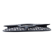 Load image into Gallery viewer, Dior Oblique Jacquard Fold-Over Clutch Beige/NavyM8604CTZQ_M928 Canvas Leather