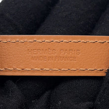 将图像加载到图库查看器中,HERMES Pop H Belt Size 85 Black/Gold Epsom