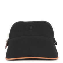 Load image into Gallery viewer, HERMES BolidePouch Black Cotton100% Size Mini mini