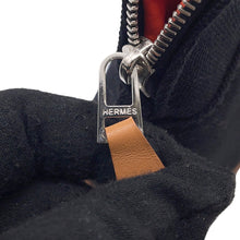 Load image into Gallery viewer, HERMES BolidePouch Black Cotton100% Size Mini mini